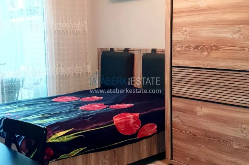 Приобрести Квартира 1+1 с видом на горы и застеклённым балконом в резиденции премиум-класса в районе Джикджилли, Алания 7 