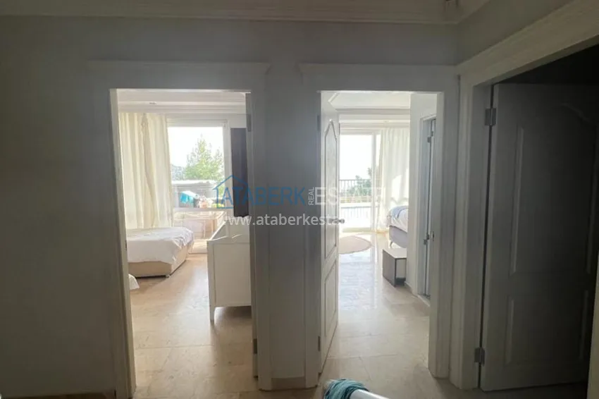 Приобрести Меблированная вилла с видовыми характеристиками в районе Бекташ Алания 9 