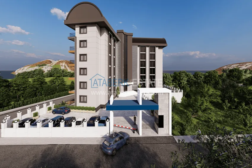 Новый инвестиционный проект резиденции с хорошей инфраструктурой в Газипаше 8 