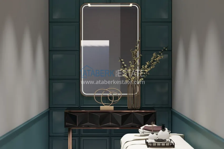 Новый бутик-комплекса на этапе строительства в районе Авсаллар 25