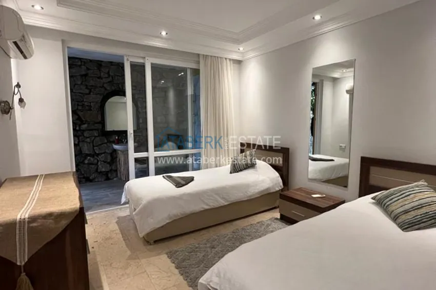 Приобрести Меблированная вилла с видовыми характеристиками в районе Бекташ Алания 10 