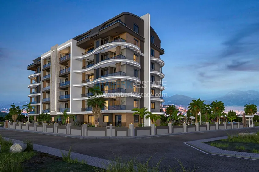 Инвестиционно-привлекательный проект жилого комплекса в Газипаше – 800 метрах от моря 8 