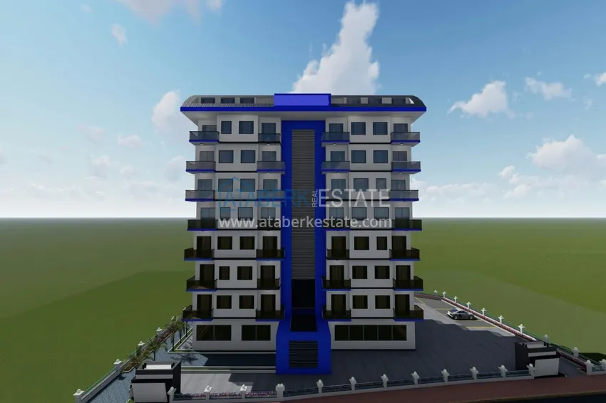 Новый привлекательный проект жилого комплекса в районе Авсаллар 9 