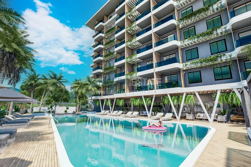 Квартиры в рассрочку на начальном этапе строительства – Алания, Демирташ 12 