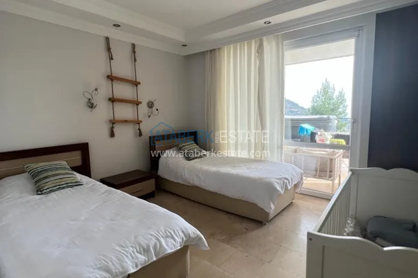 Приобрести Меблированная вилла с видовыми характеристиками в районе Бекташ Алания 11 