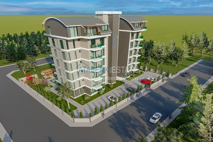 Новый привлекательный проект жилого комплекса в Газипаше! Старт продаж!  9 