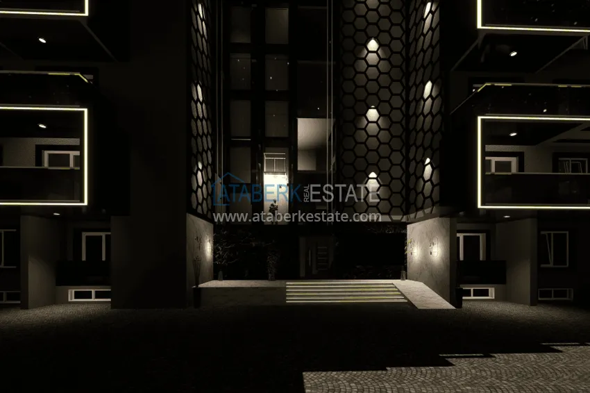 Квартиры и пентхаусы в центре Газипаши с рассрочкой в комплексе на этапе строительства 10 