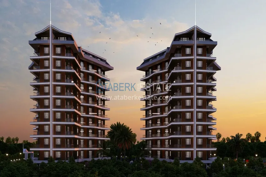 Проект Off-plan. Инвестиционная недвижимость в Алании, район Авсаллар 9 