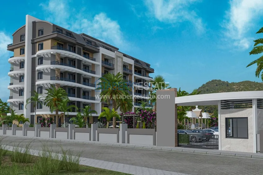 Инвестиционно-привлекательный проект жилого комплекса в Газипаше – 800 метрах от моря 9 