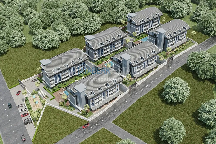 Страт продаж! Инвестиционная недвижимость напрямую от застройщика в районе Авсаллар  9 