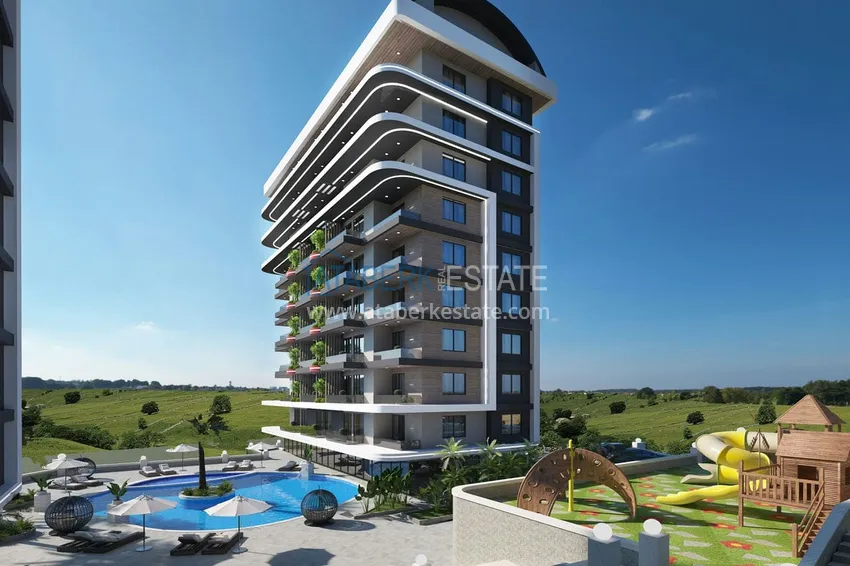 Инвестиционная недвижимость – комплекс семейного типа на этапе строительства в Демирташе  9 