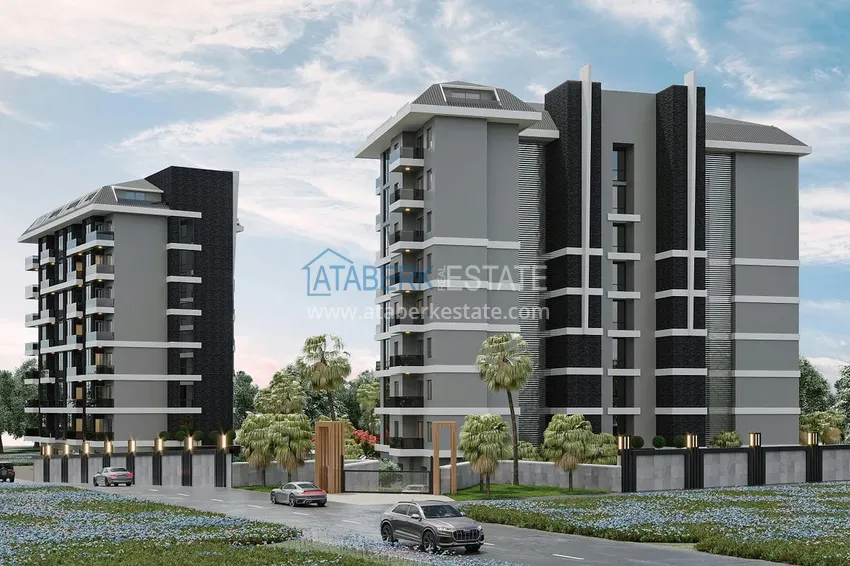 Новый инвестиционный проект жилого комплекса в Алании – район Паяллар  9 
