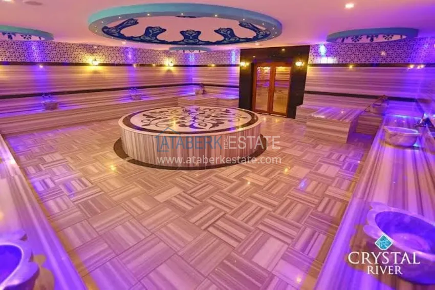 Квартира 1+1 с мебелью и застеклённым балконом в комплексе с богатой инфраструктурой, район Оба – Алания 20 