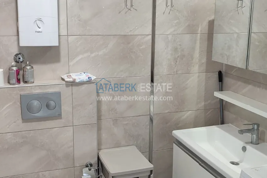 Приобрести Квартира 1+1 с мебелью и застеклённым балконом в комплексе с богатой инфраструктурой, район Оба – Алания 10 