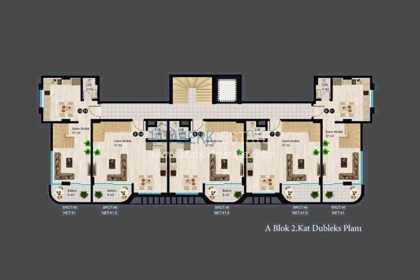 Купить дешево Недвижимость от застройщика в новом комплексе - Алания, район Каргыджак 1 