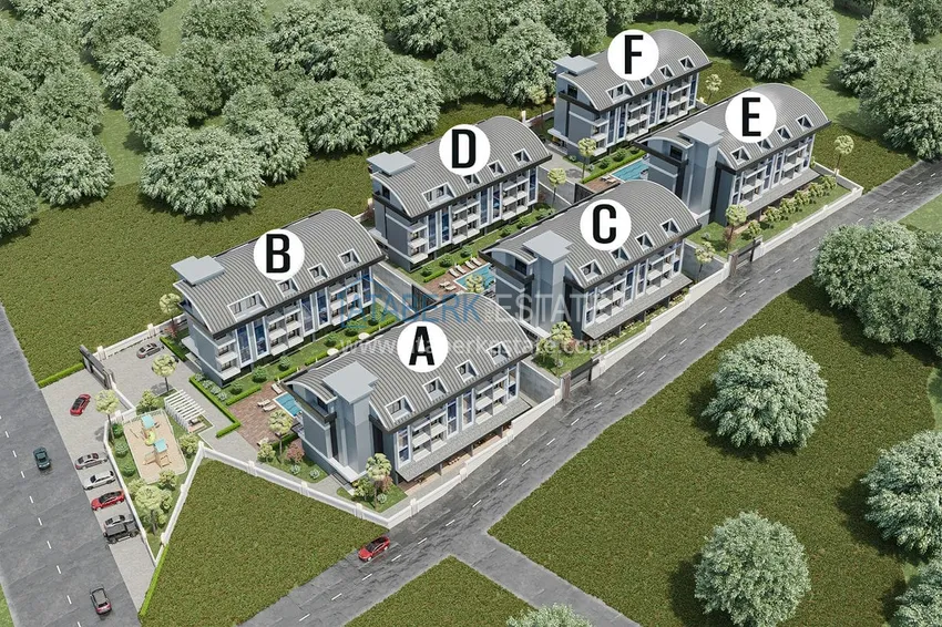 Страт продаж! Инвестиционная недвижимость напрямую от застройщика в районе Авсаллар  20 