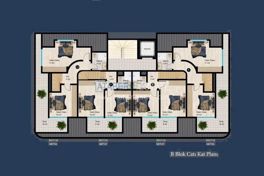 Купить дешево Недвижимость от застройщика в новом комплексе - Алания, район Каргыджак 7 