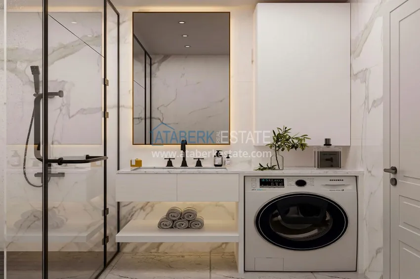 Приобрести Недвижимость у моря – 250 метров, район Кестель, Алания 14 