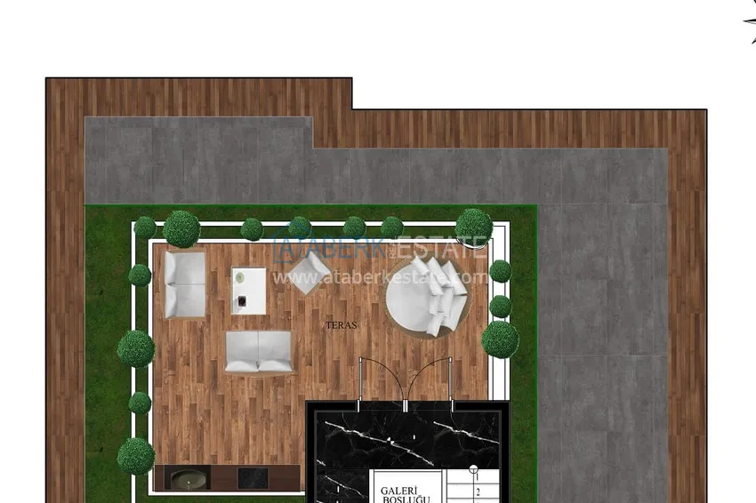 Купить дешево Виллы в Каргыджаке от застройщика – с правом на получение турецкого гражданства  10 