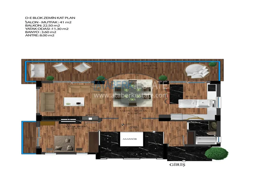 Купить дешево Виллы в Каргыджаке от застройщика – с правом на получение турецкого гражданства  14 