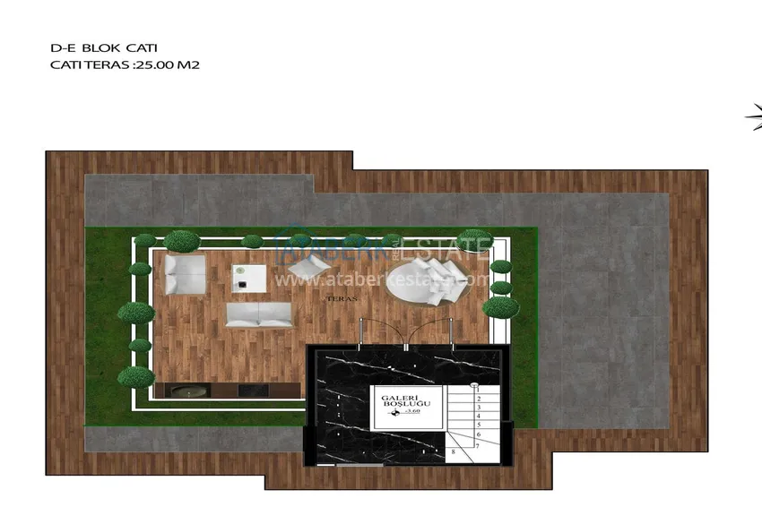 Купить дешево Виллы в Каргыджаке от застройщика – с правом на получение турецкого гражданства  15 