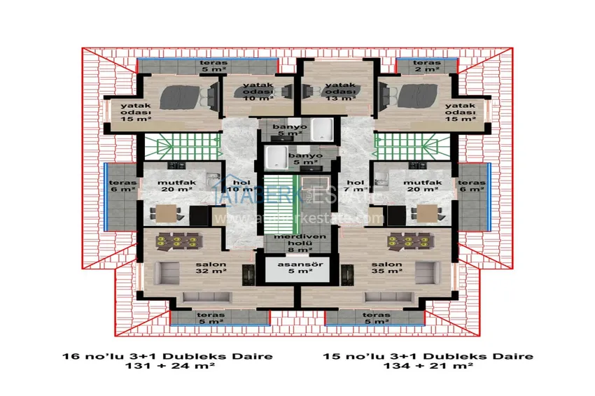 Купить дешево Недвижимость у моря – 250 метров, район Кестель, Алания 4 