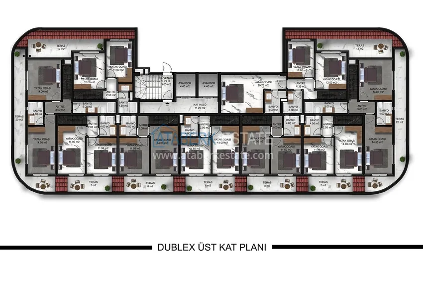 Купить дешево Новый инвестиционный проект резиденции в сегменте комфорт – Алания, Авсаллар 3