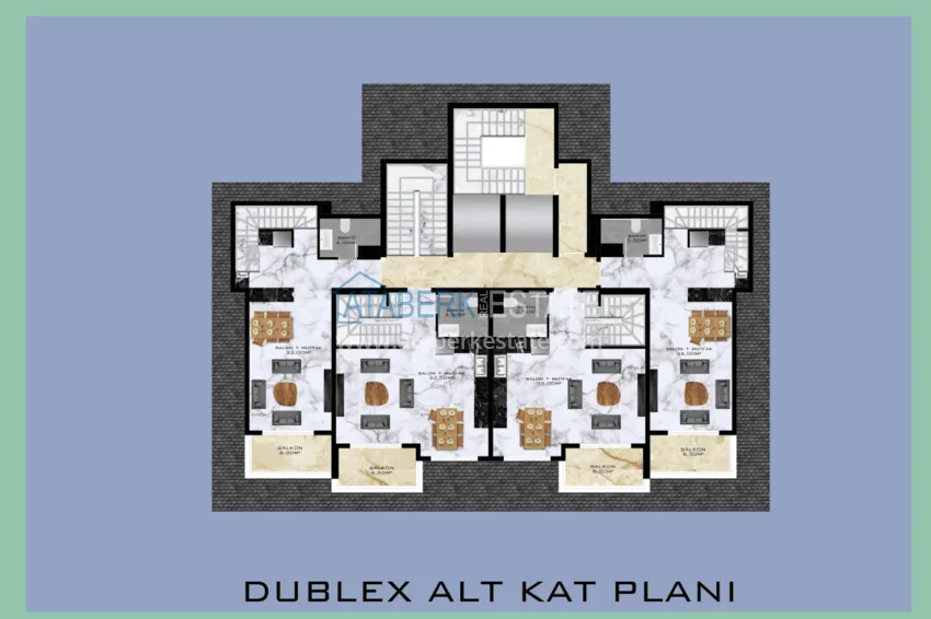 Купить дешево Курортная недвижимость на этапе строительства – Алания, район Махмутлар 1 