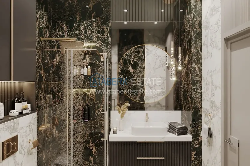 Приобрести Виллы премиум-класса на начальном этапе строительства в горном районе Алании - Тепе 21 