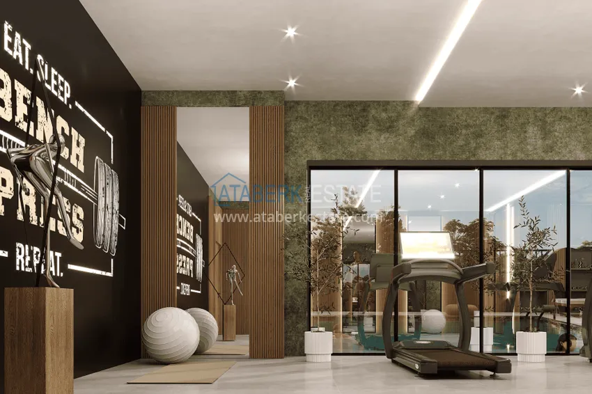 Новый инвестиционный проект резиденции с хорошей инфраструктурой в Газипаше 28 