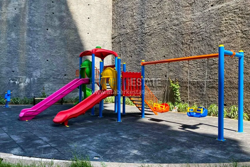 Аренда двухкомнатной квартиры в комплексе отельного типа – Алания, район Махмутлар A6 12 