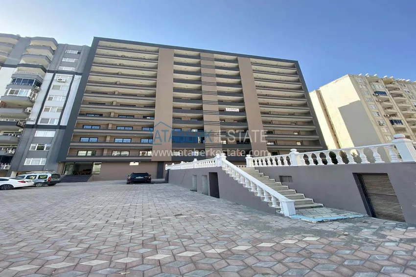 Апартаменты 1+1 в новом комплексе с чистовой отделкой, в районе Томюк-Мерсин 1 