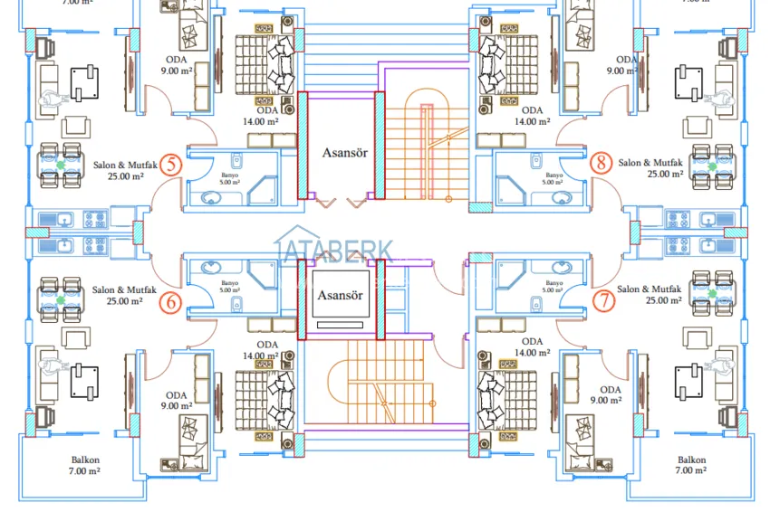Купить дешево Инвестиционная недвижимость в Авсалларе – квартиры на этапе котлована  1 