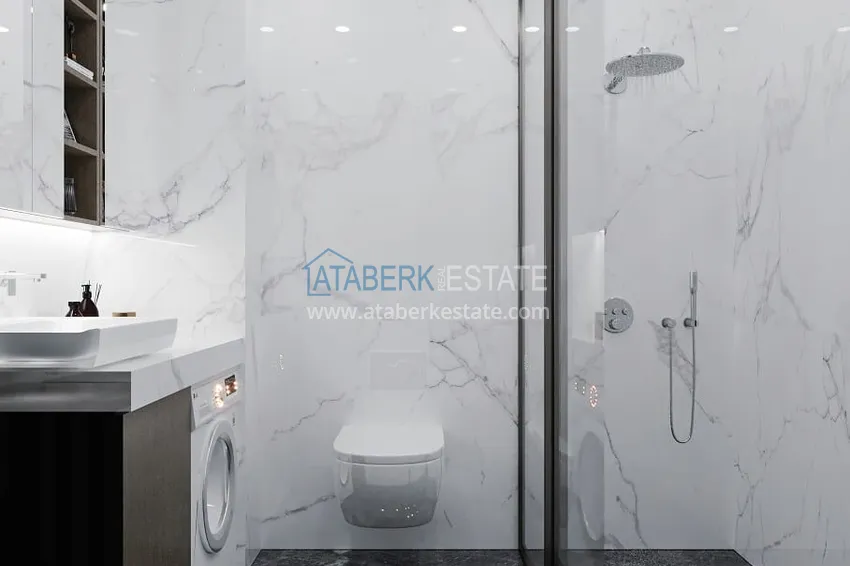 Приобрести Новый инвестиционный проект жилого комплекса в Алании – район Паяллар  6 