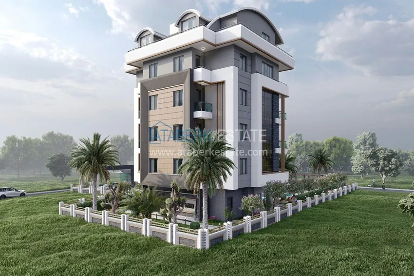 Квартира от инвестора в Алании - Оба в комплексе на этапе строительства 5 