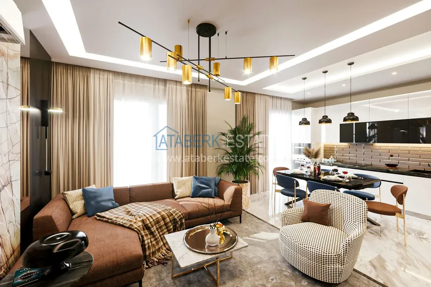 Приобрести Новый инвестиционный проект резиденции в сегменте комфорт – Алания, Авсаллар 16