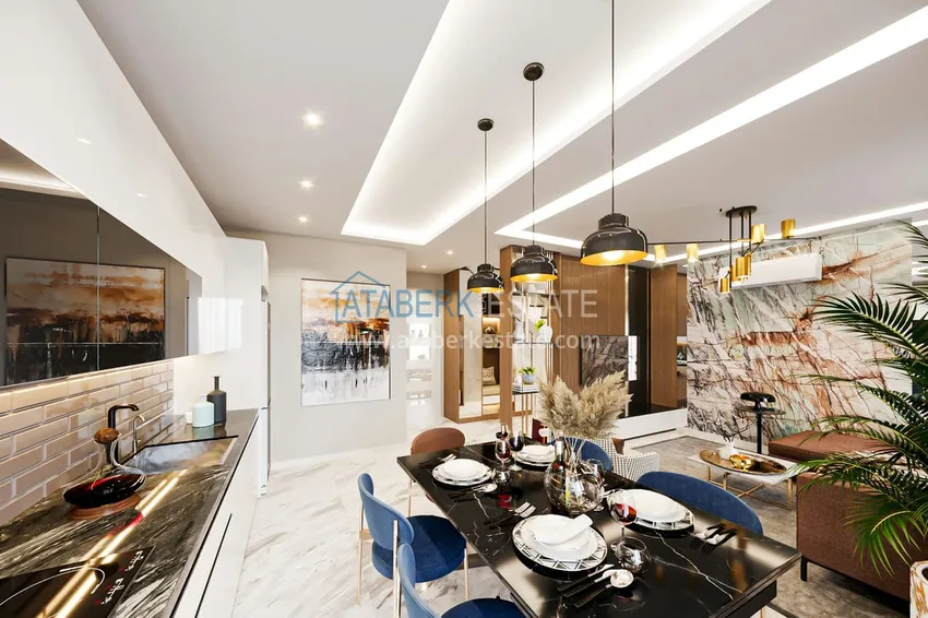 Приобрести Новый инвестиционный проект резиденции в сегменте комфорт – Алания, Авсаллар 17