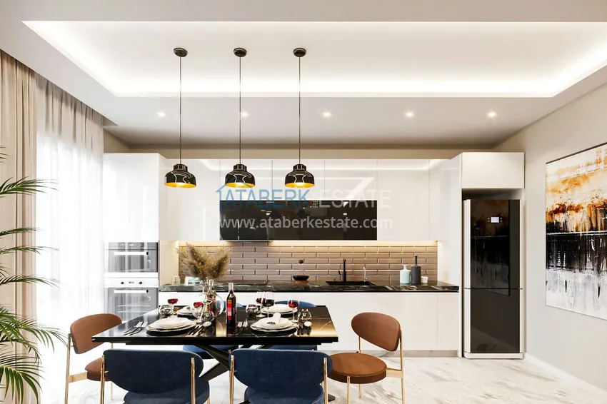 Приобрести Новый инвестиционный проект резиденции в сегменте комфорт – Алания, Авсаллар 20