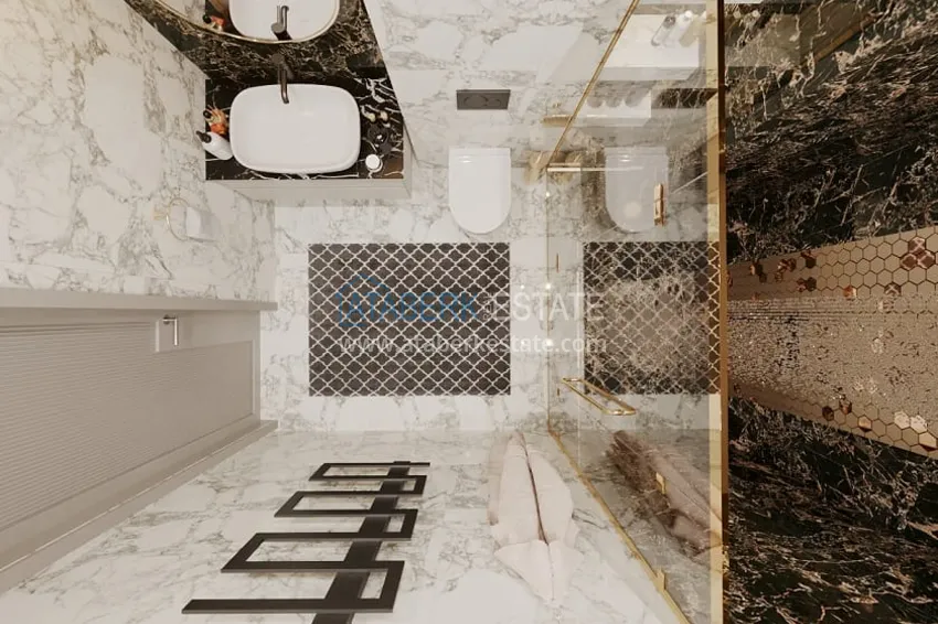 Приобрести Виллы премиум-класса на начальном этапе строительства в горном районе Алании - Тепе 28 