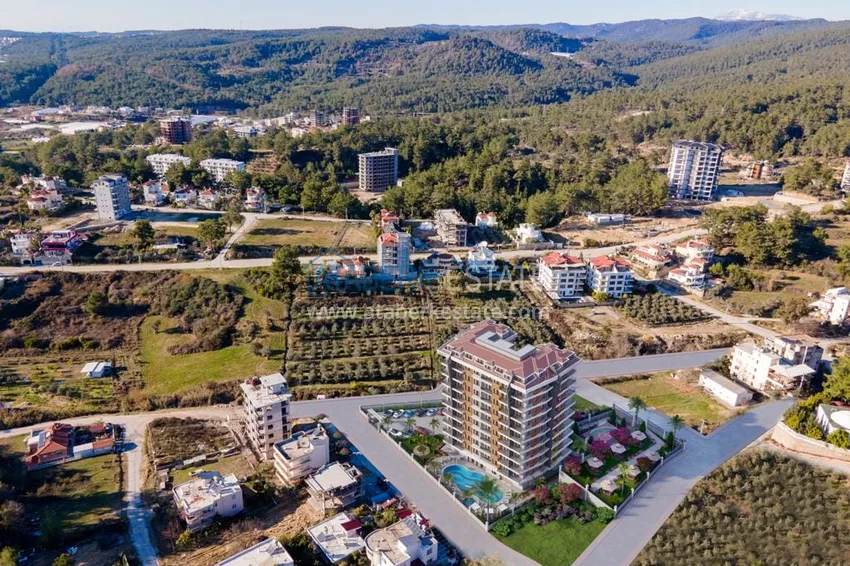 Квартира 1+1 от инвестора в строящемся комплексе, район Авсаллар – Алания 9 