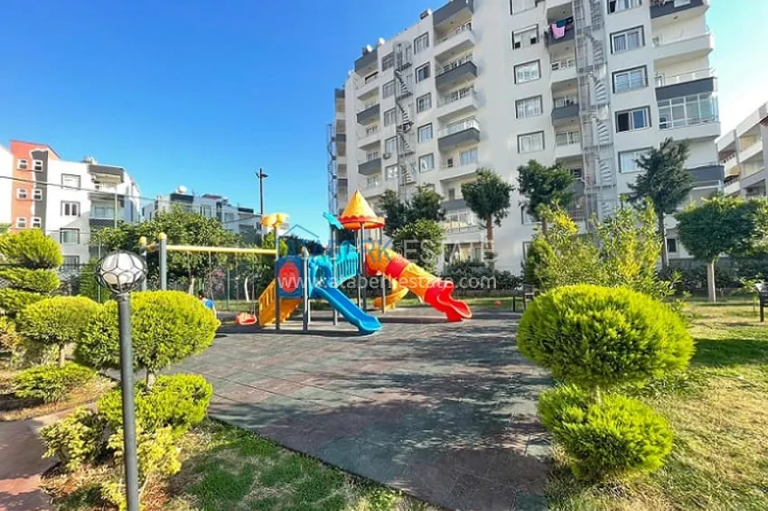 Апартаменты 3+1 с видом на море в районе Тедже-Мерсин 6 