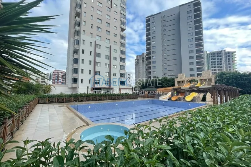 Квартира 3+1 с видом на море и горы в районе Тедже-Мерсин 6 