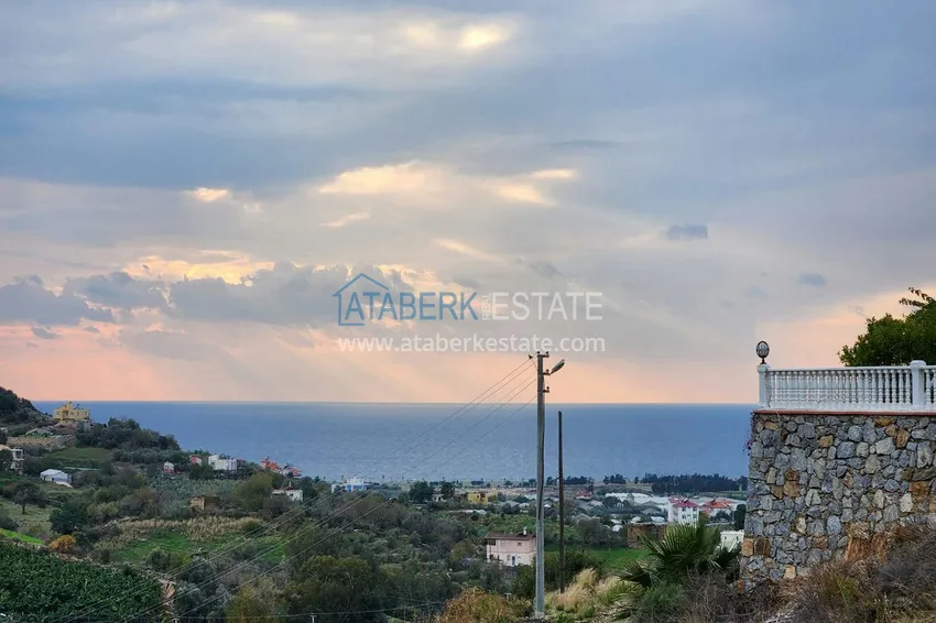 Продажа земли с разрешением на строительство виллы - Газипаша 6 