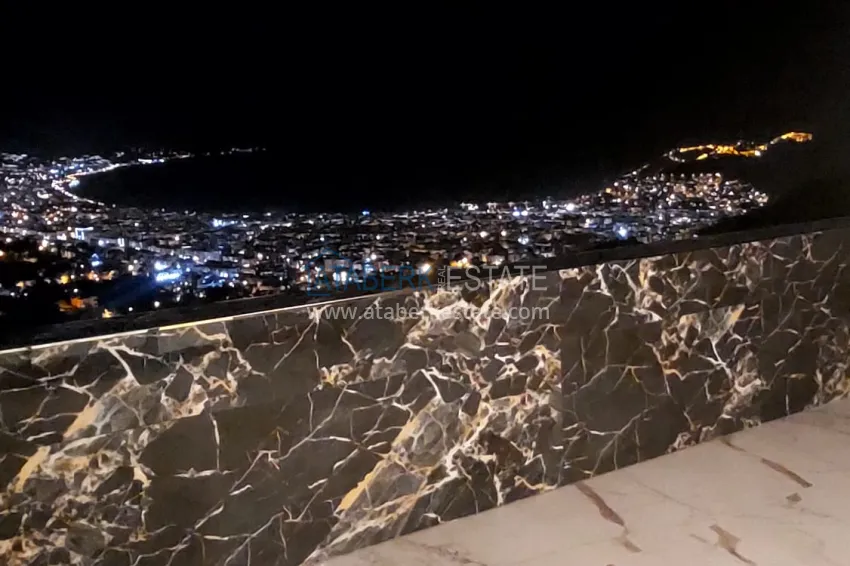 Приобрести Вилла в Алании, район Тепе – триплекс на два хозяина с панорамным видом  11 