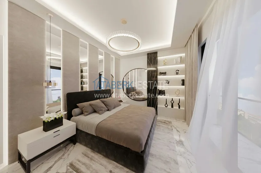 Приобрести Новый инвестиционный проект резиденции в сегменте комфорт – Алания, Авсаллар 22