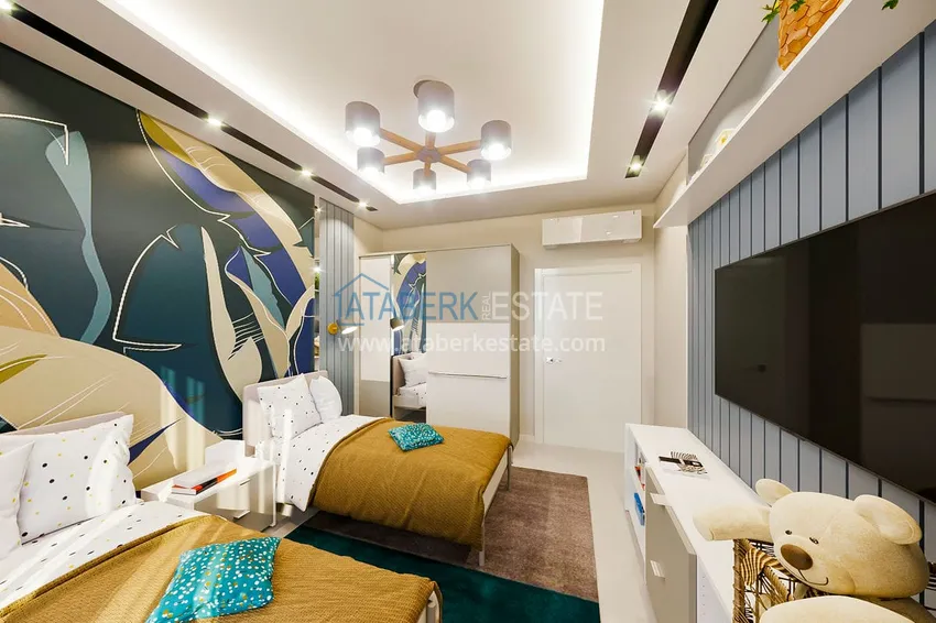 Приобрести Новый инвестиционный проект резиденции в сегменте комфорт – Алания, Авсаллар 28