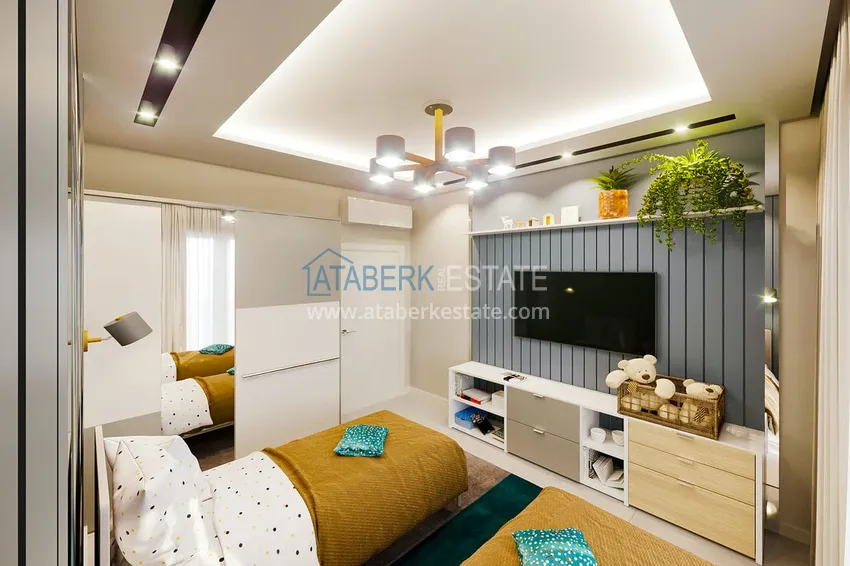 Приобрести Новый инвестиционный проект резиденции в сегменте комфорт – Алания, Авсаллар 29