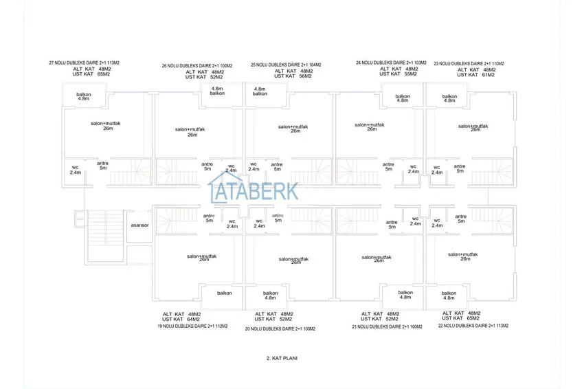 Купить дешево Страт продаж! Инвестиционная недвижимость напрямую от застройщика в районе Авсаллар  2 