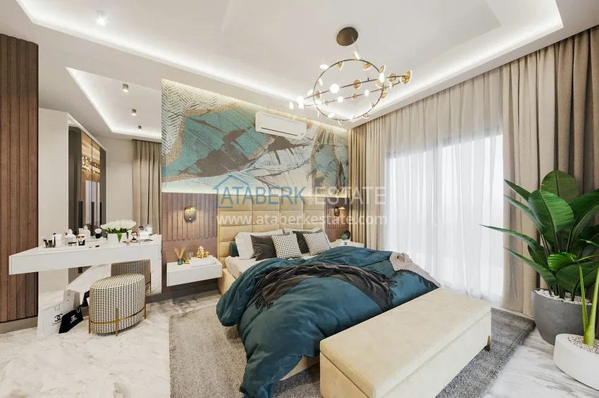 Приобрести Квартиры в рассрочку на начальном этапе строительства – Алания, Демирташ 26 