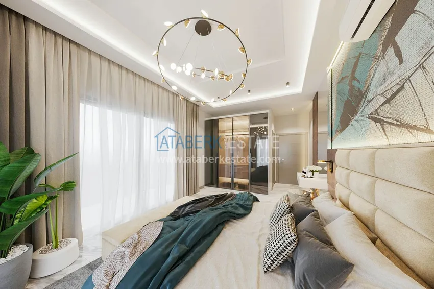 Приобрести Квартиры в рассрочку на начальном этапе строительства – Алания, Демирташ 27 